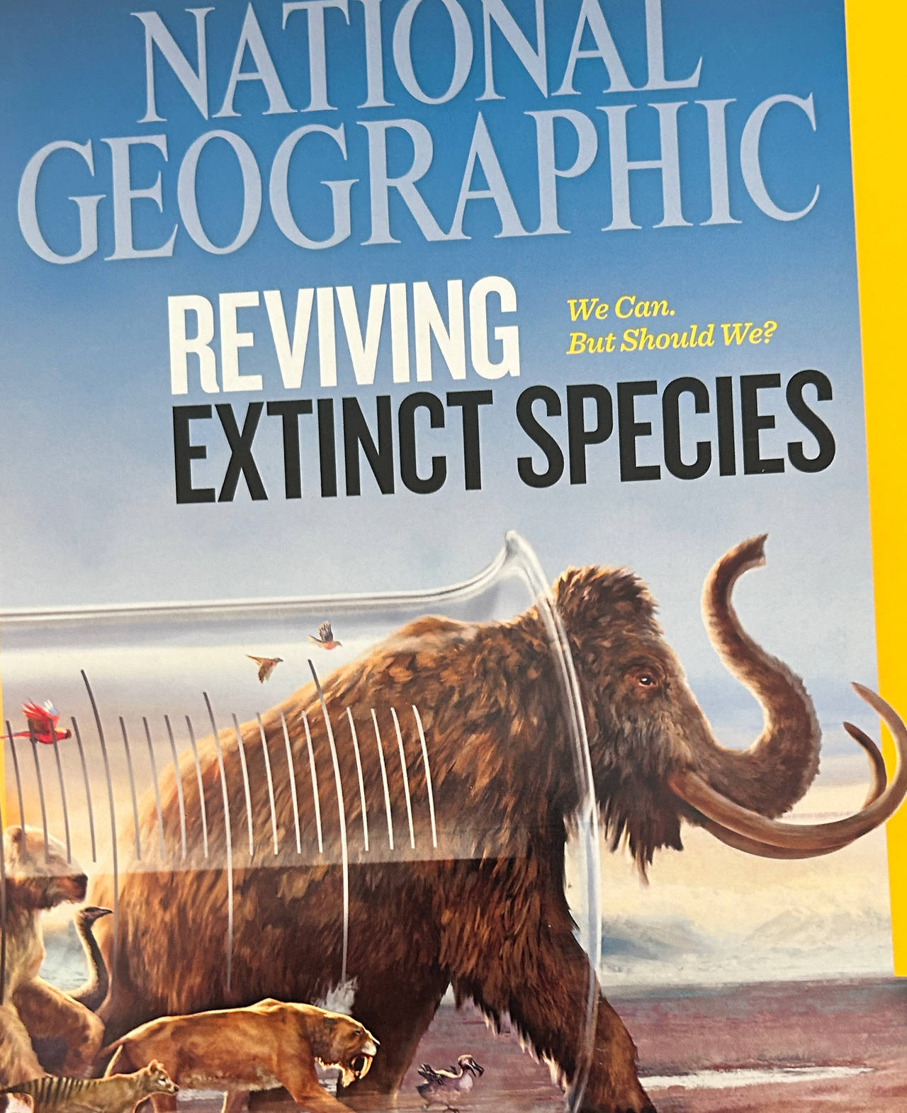 National Geographic Magazine April 2013 Reviving Extinct Species