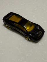 Hot Wheels Jaguar XJ220 Black with Gold Wheels - Image 2