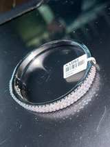 Nadri Cubic Zirconia Hinged Bangle - Image 2