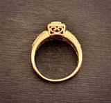 Diamond Cluster Engagement Ring - Image 3