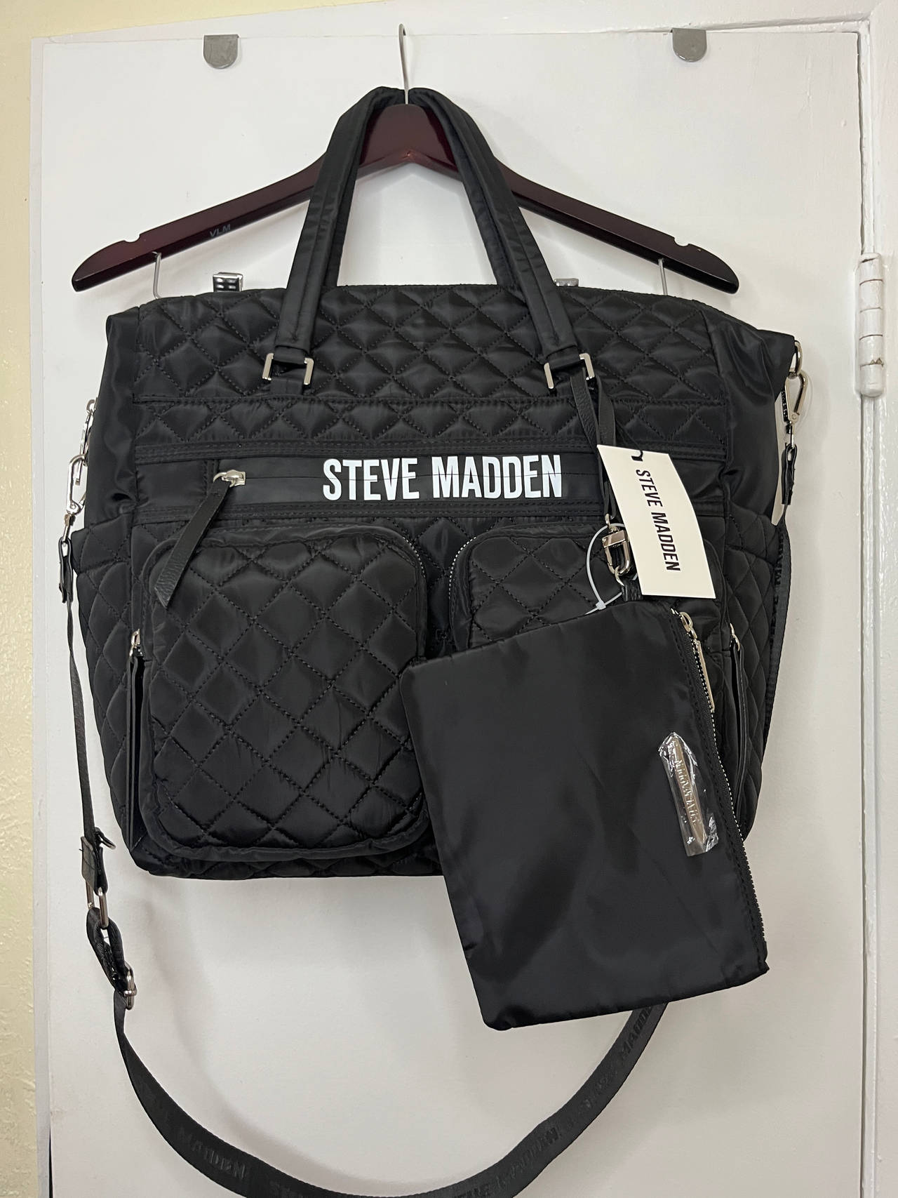 Steve Madden BNicky Tote Bag NWT / Color Black