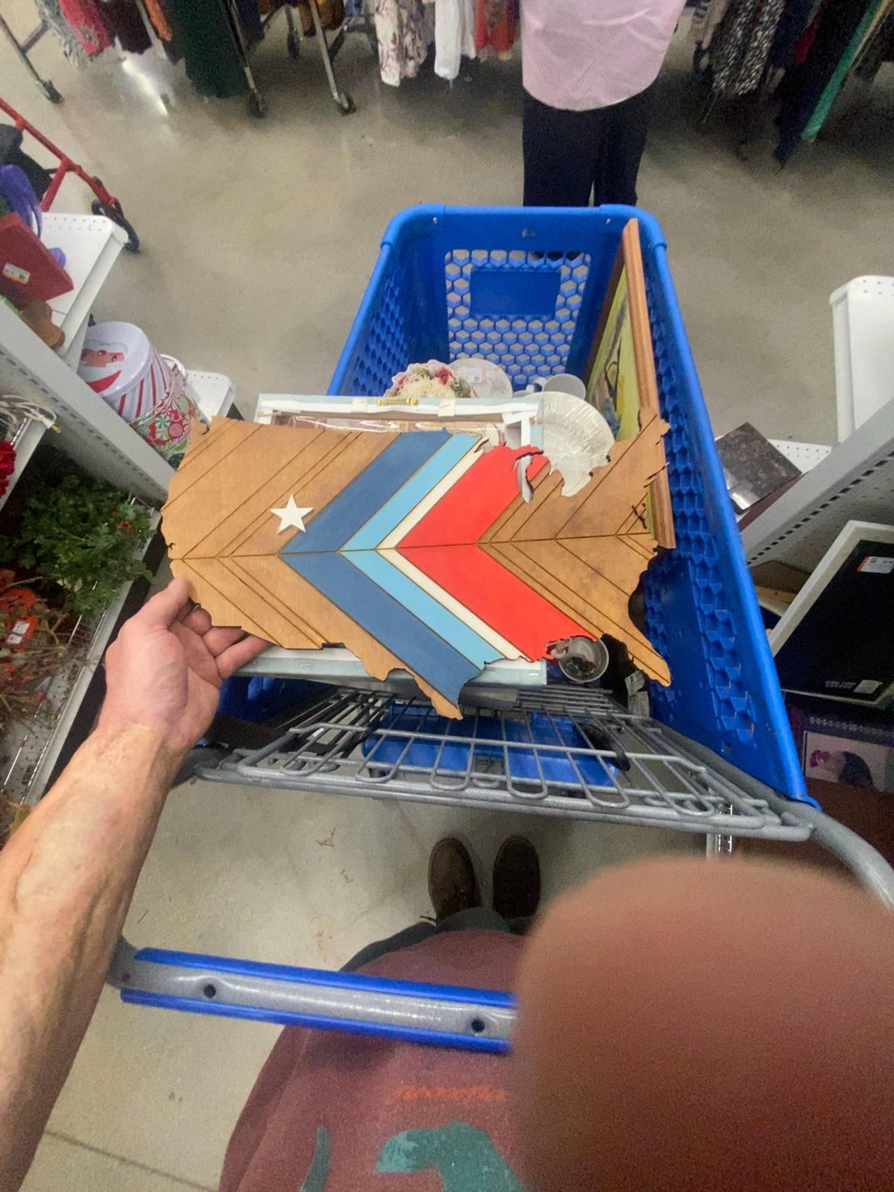Puerto Rico Wooden Flag Wall Decor