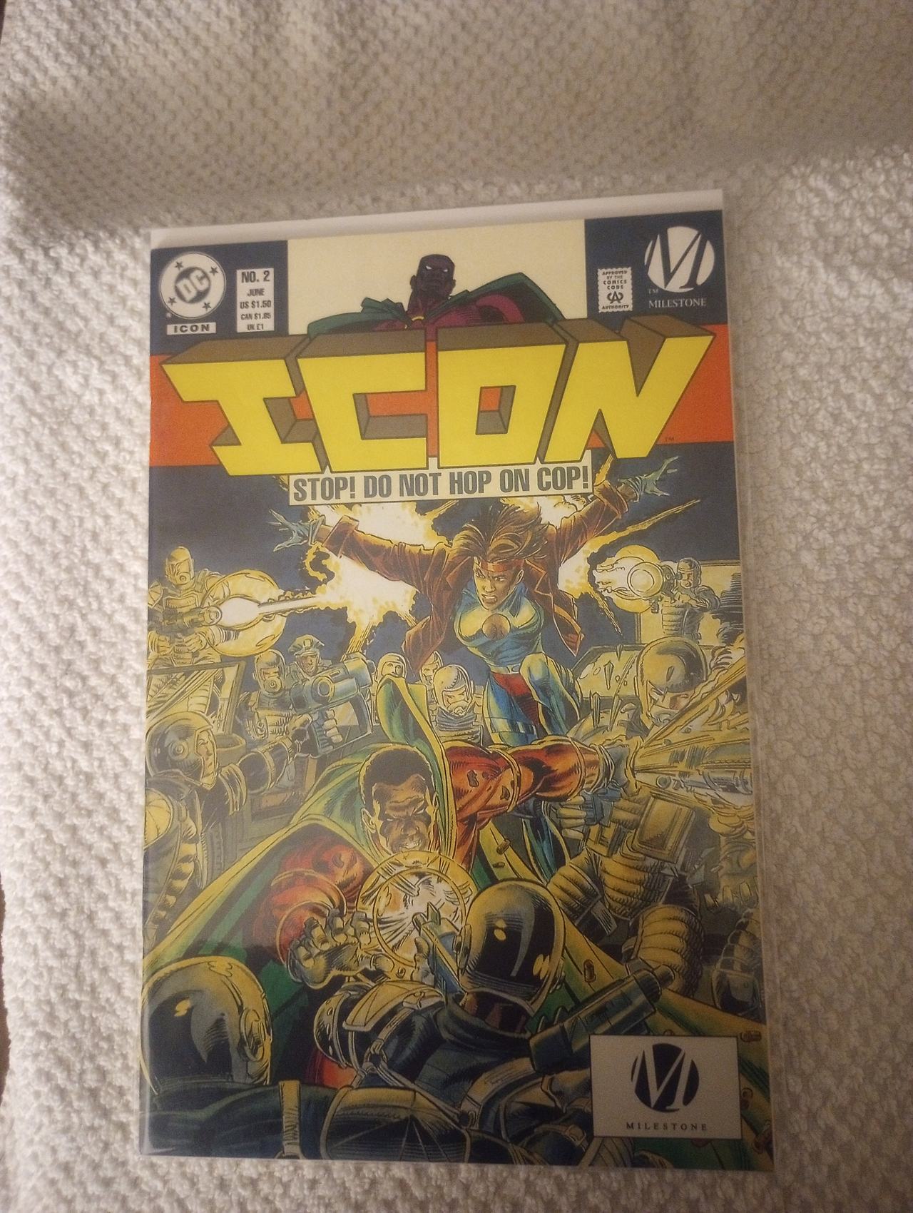 Icon #2 (June 1993) Milestone Comics