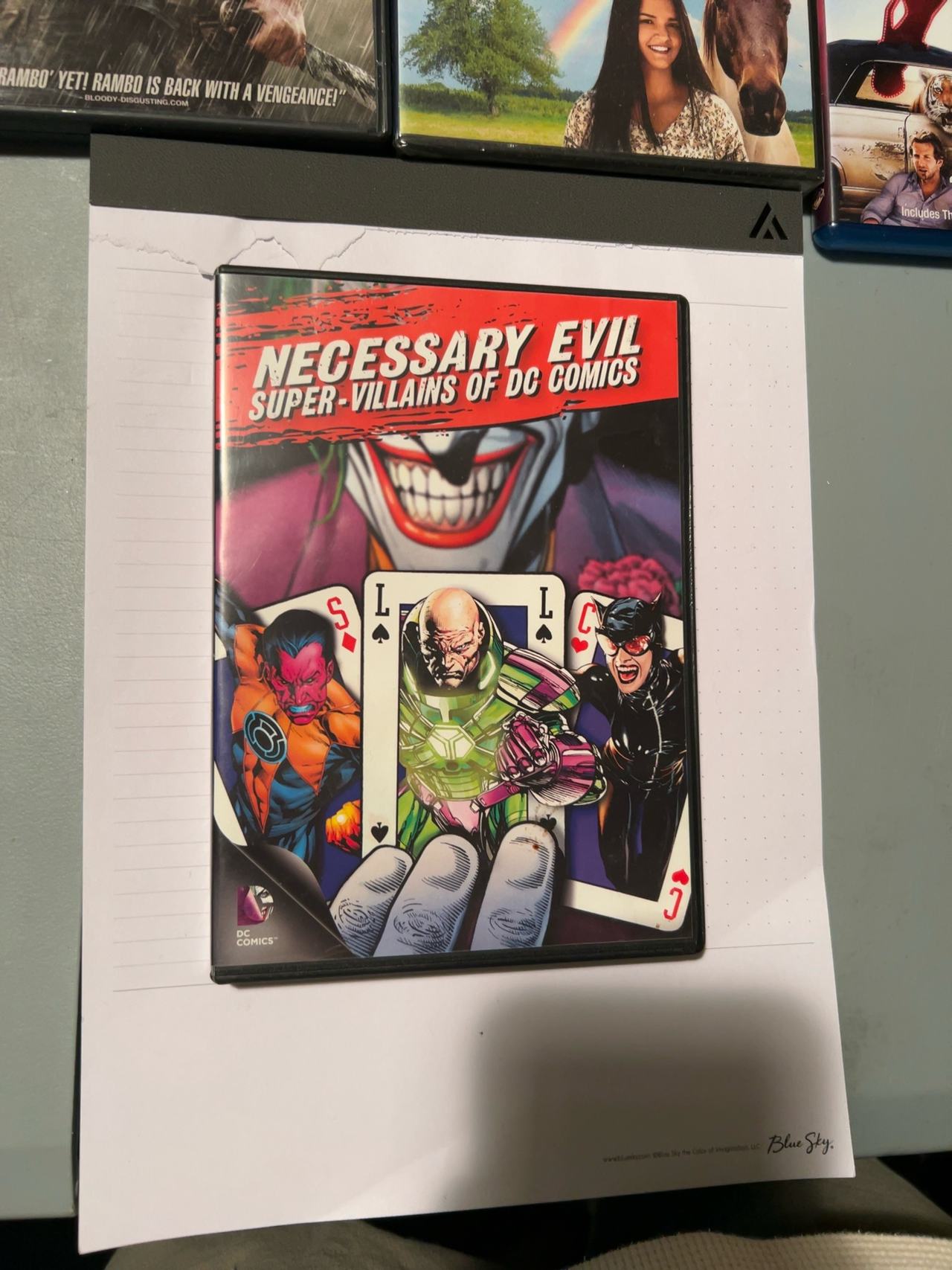 Necessary Evil: Super-Villains of DC Comics DVD