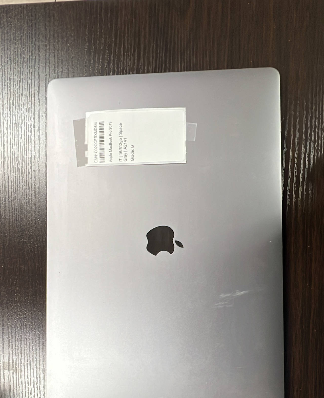 Apple MacBook Pro 16-inch (2019) i7 16GB 512GB Space Gray