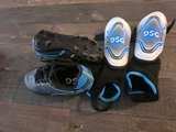 DSG Youth Soccer Cleats and Shin Guards Set - Image 1