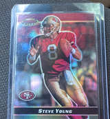 1996 Bowman's Best Steve Young Refractor #80 - Image 1