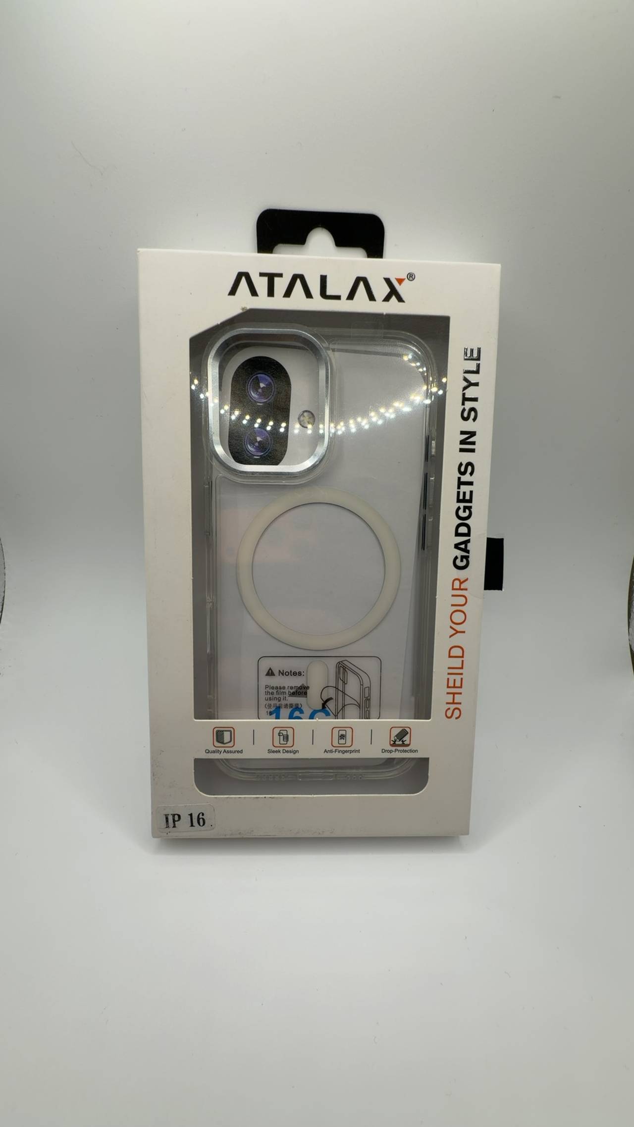 iPhone 16 shockproof MagSafe clear