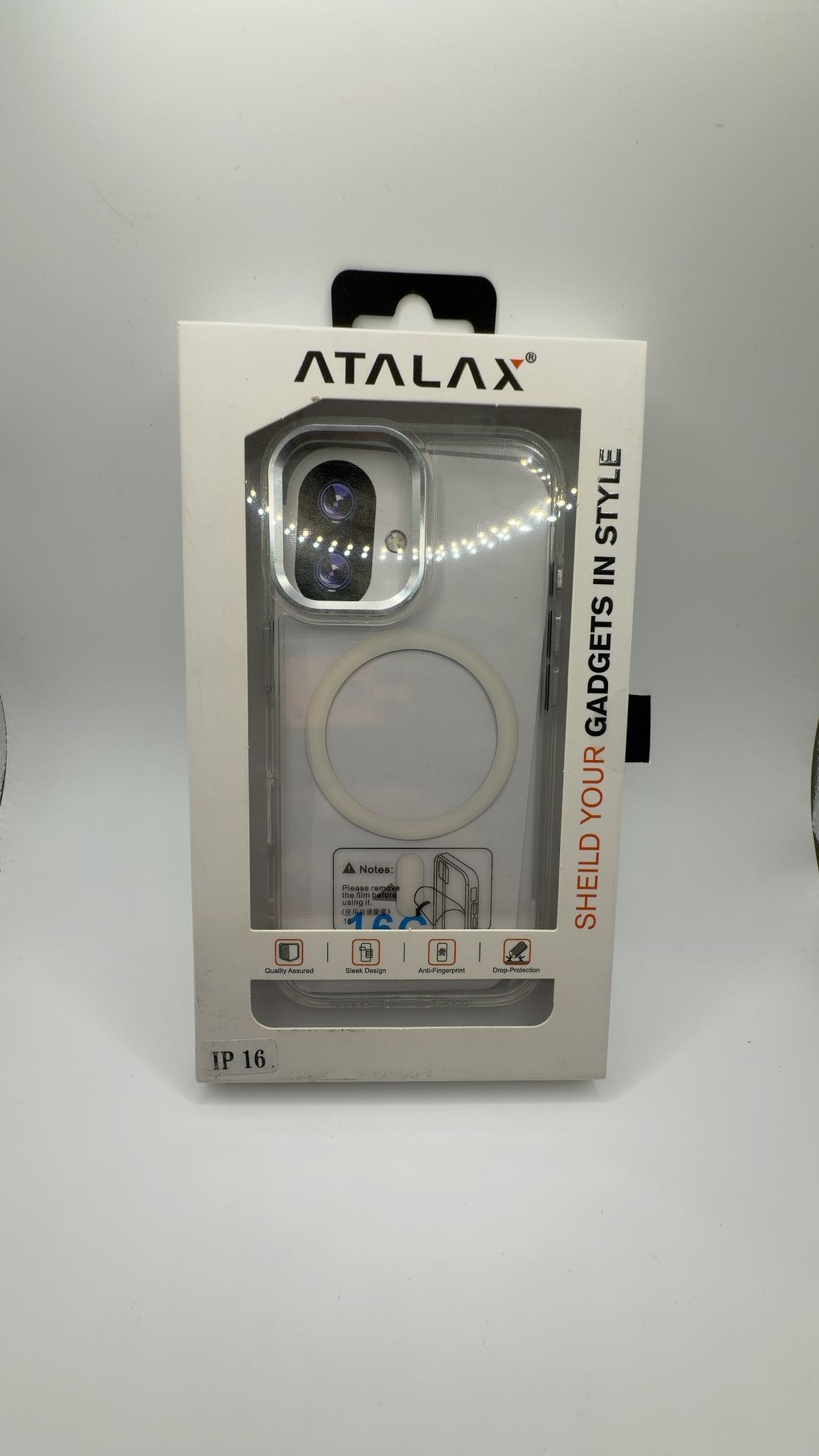 iPhone 16 shockproof MagSafe clear