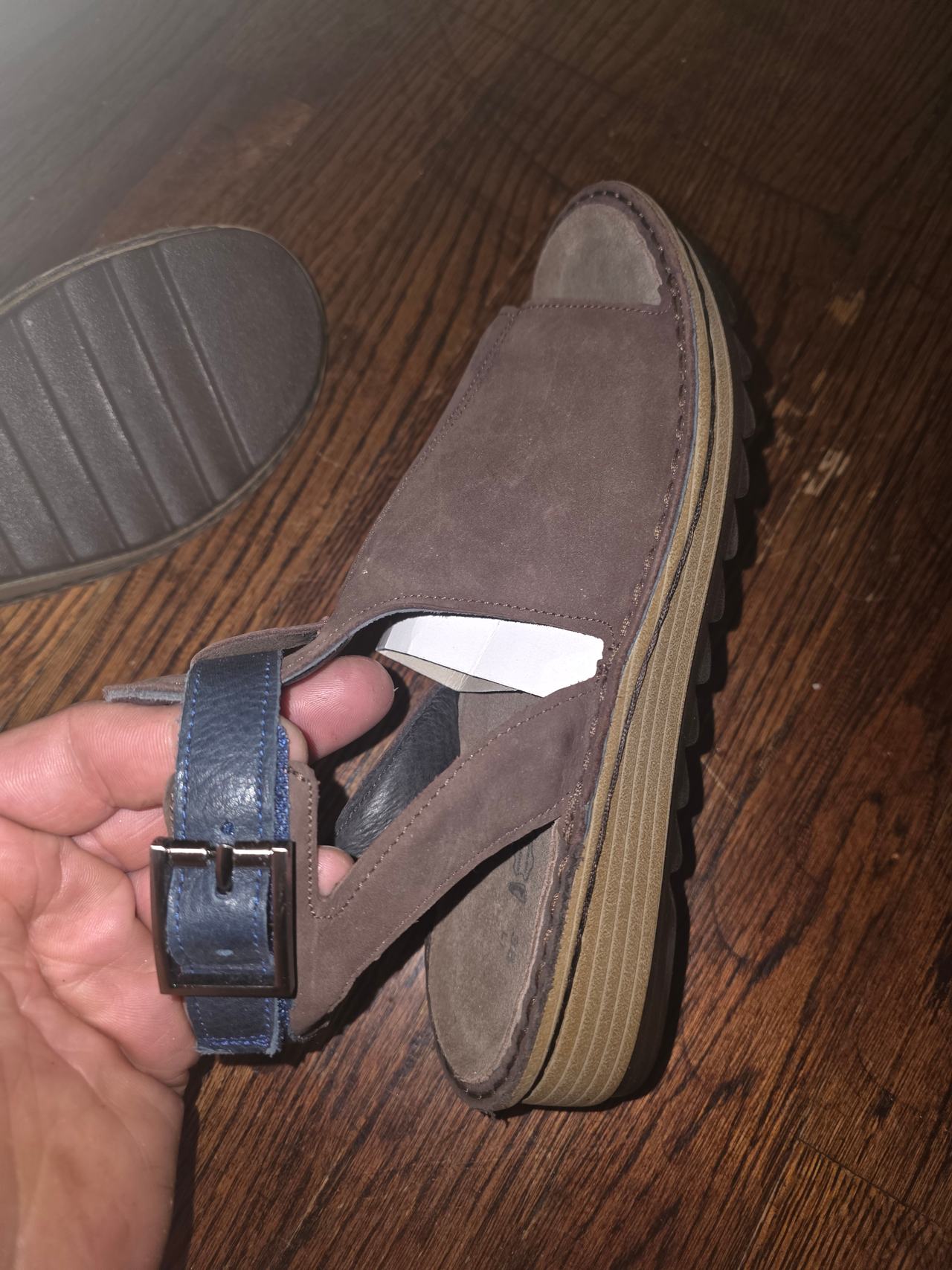 Naot Leather Sandals Size 38