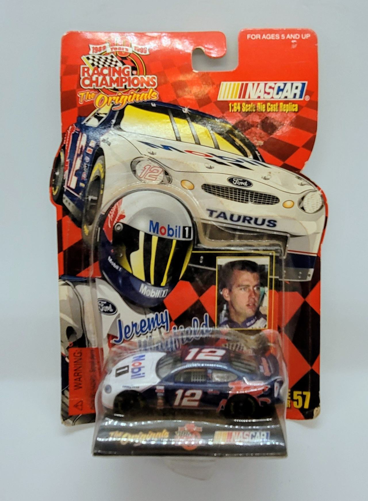 Racing Champions NASCAR The Originals Jeremy Mayfield #12 Mobil 1 Ford Taurus