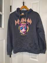Def Leppard Rock of Ages Gray Hoodie Women's X-Large - Image 4