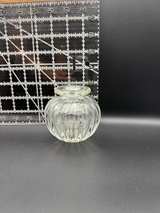 Ribbed Glass Bud Vase - Image 1