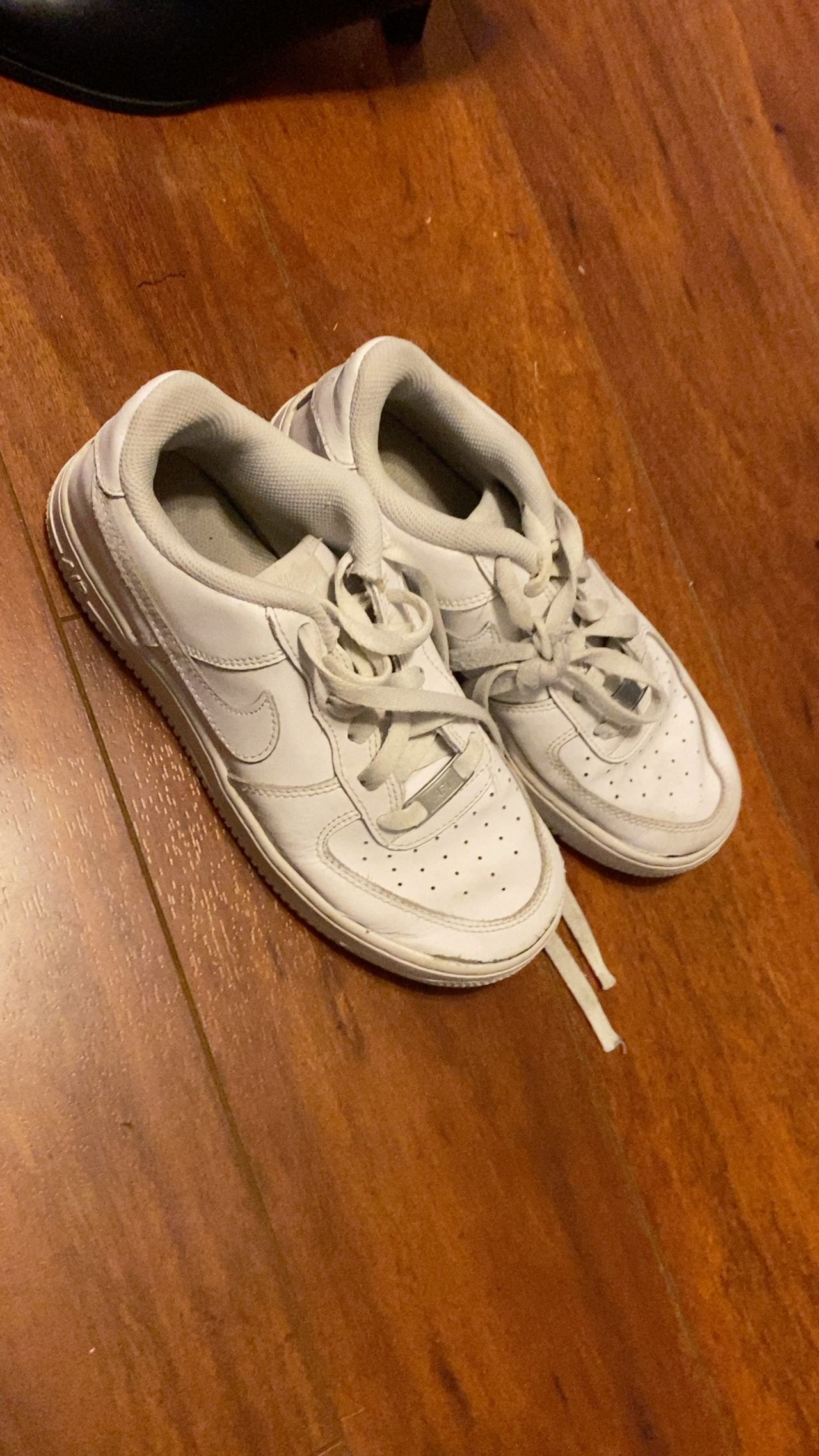 Nike Air Force 1 Low Triple White Kids Shoes