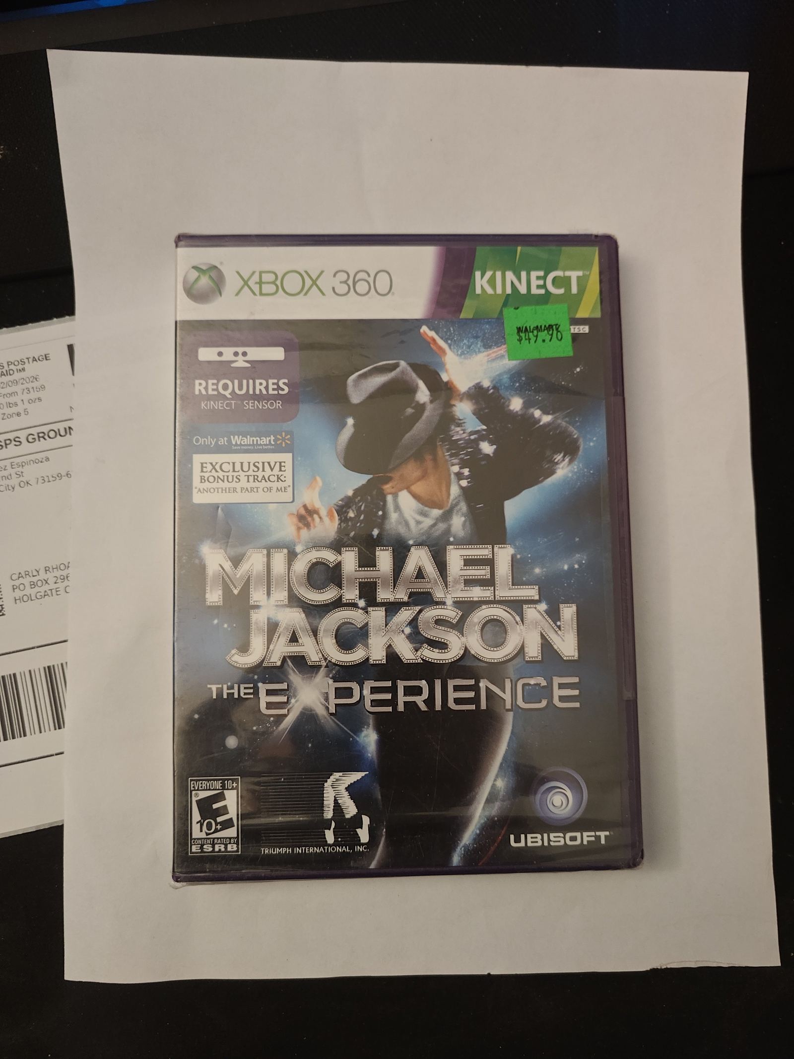 Michael Jackson: The Experience - Xbox 360 Kinect (Walmart Exclusive)