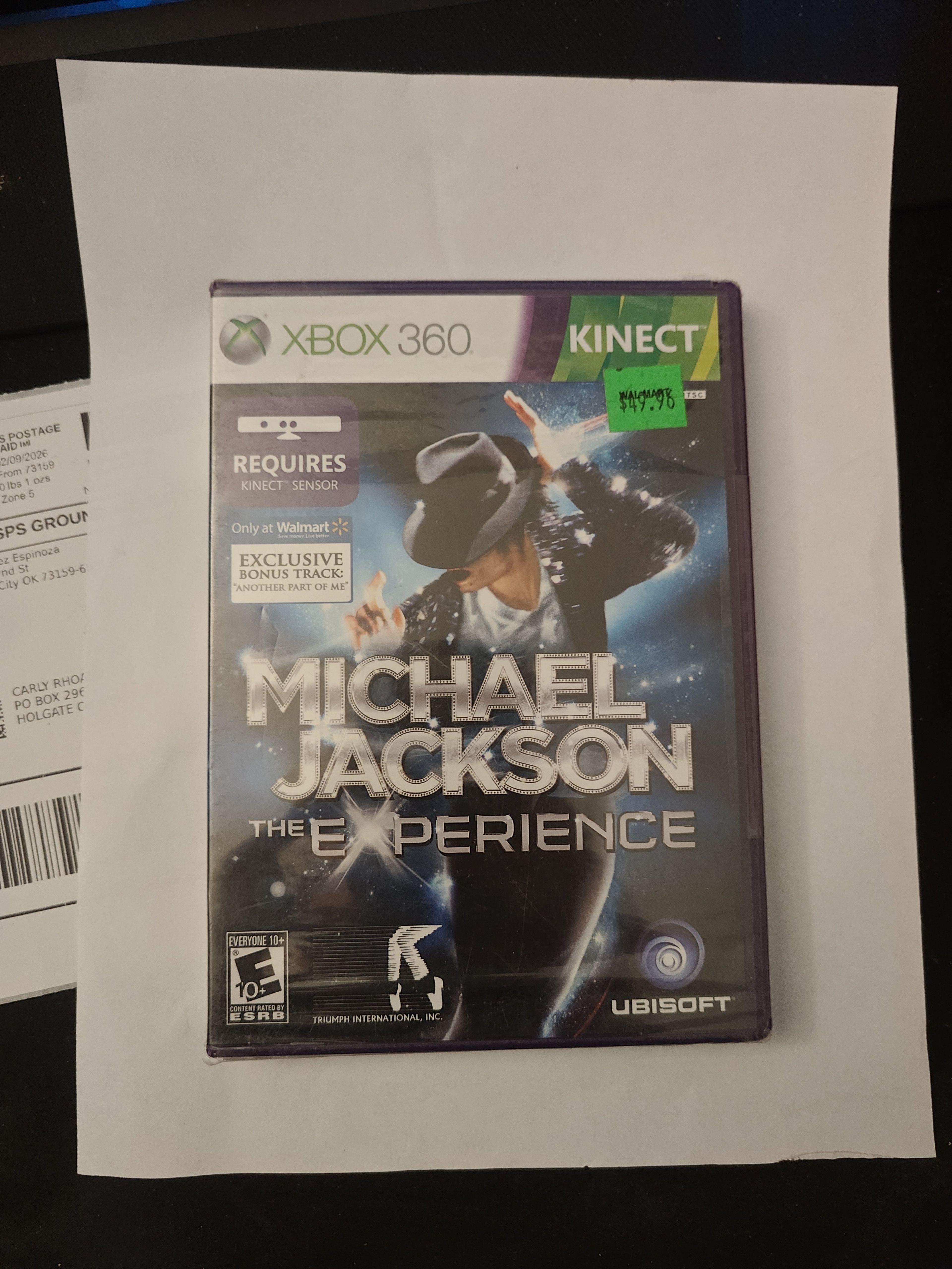 Michael Jackson: The Experience - Xbox 360 Kinect (Walmart Exclusive)