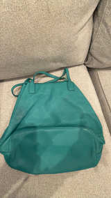Tory Burch Michelle Tote Aqua Blue - Image 3