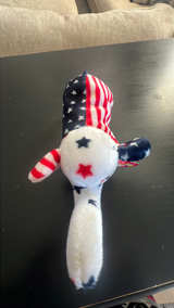 Ty Righty 2000 Red White Blue Elephant - Image 1