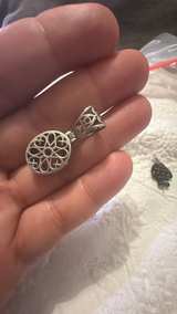 Sterling Silver Red Carnelian Cabochon Pendant - Image 5