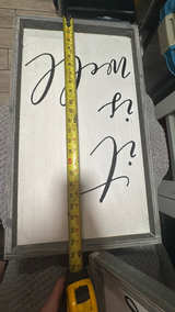 It is Well with My Soul Framed Wooden Sign - Image 3
