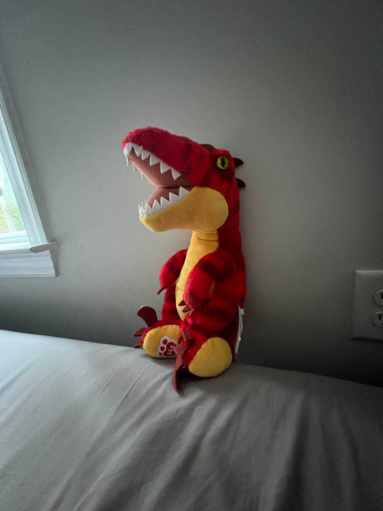 Build-A-Bear Workshop Red Dinosaur Plush