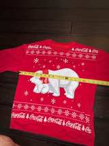 Coca-Cola Polar Bear Holiday Sweatshirt XS Light no longer works - Image 2