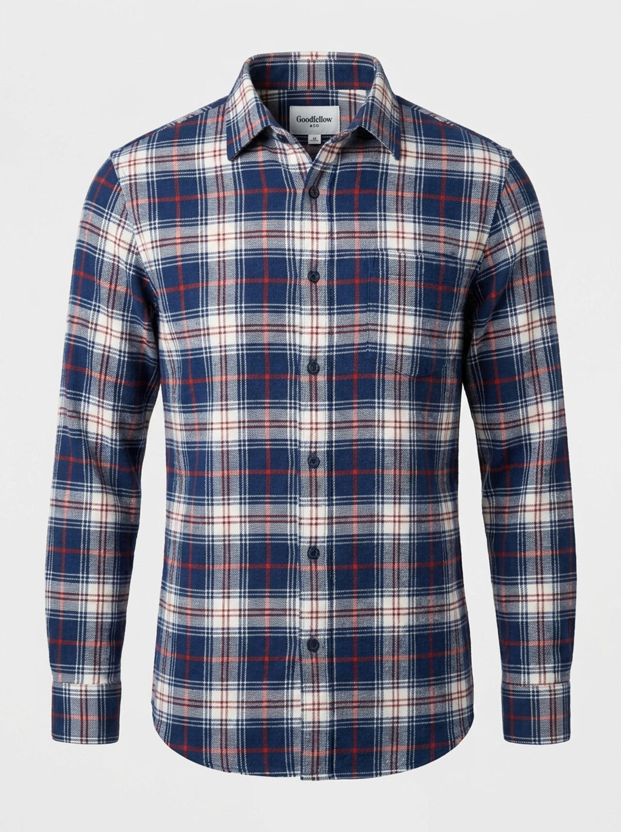 Goodfellow & Co Men's Plaid Flannel Shirt XXL