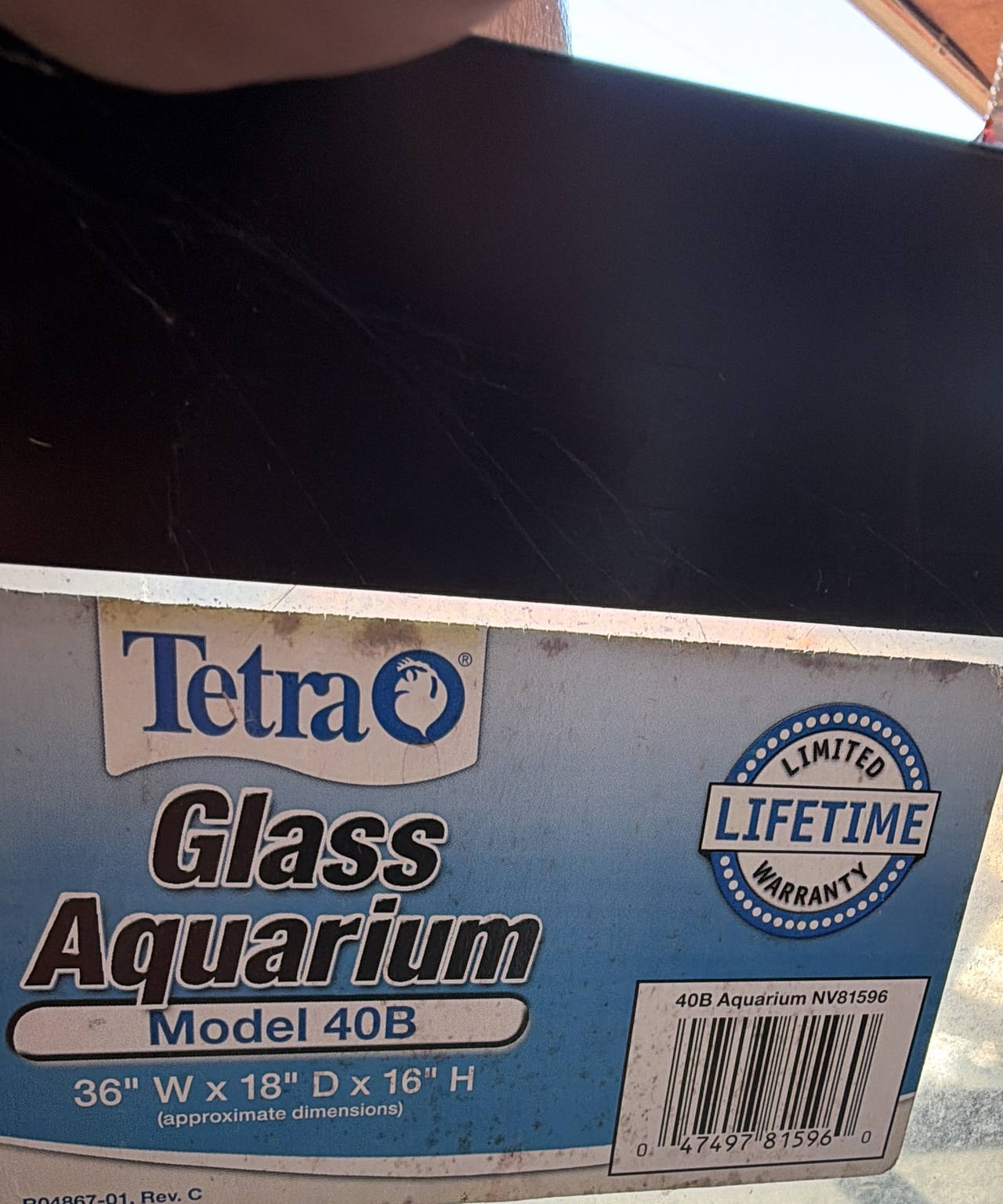 Tetra 40 Gallon Breeder Glass Aquarium