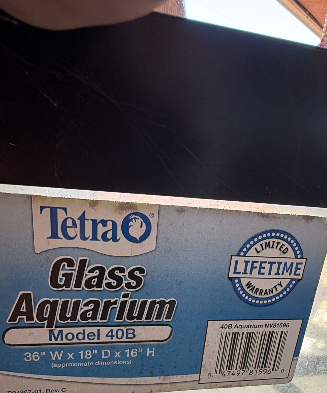 Tetra 40 Gallon Breeder Glass Aquarium