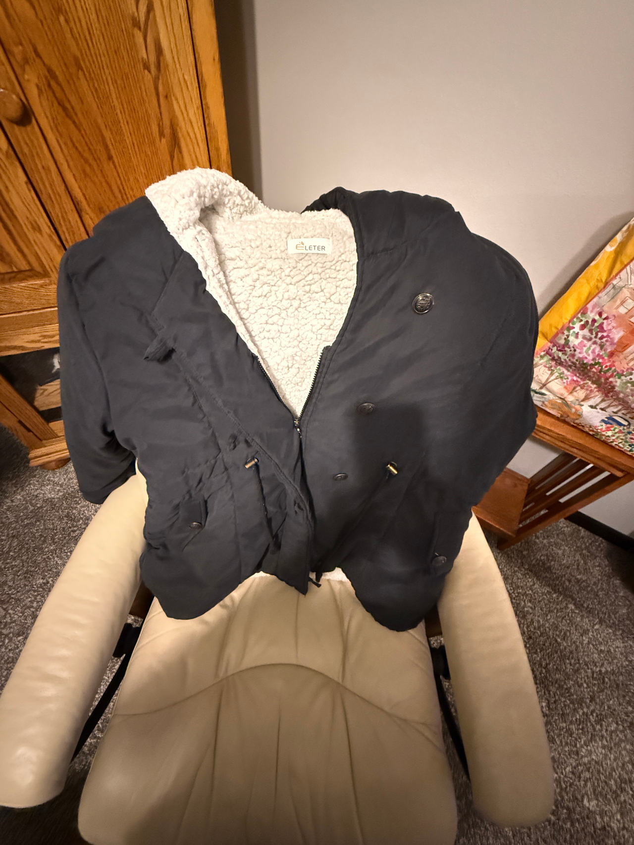 Eter Sherpa Lined Winter Jacket