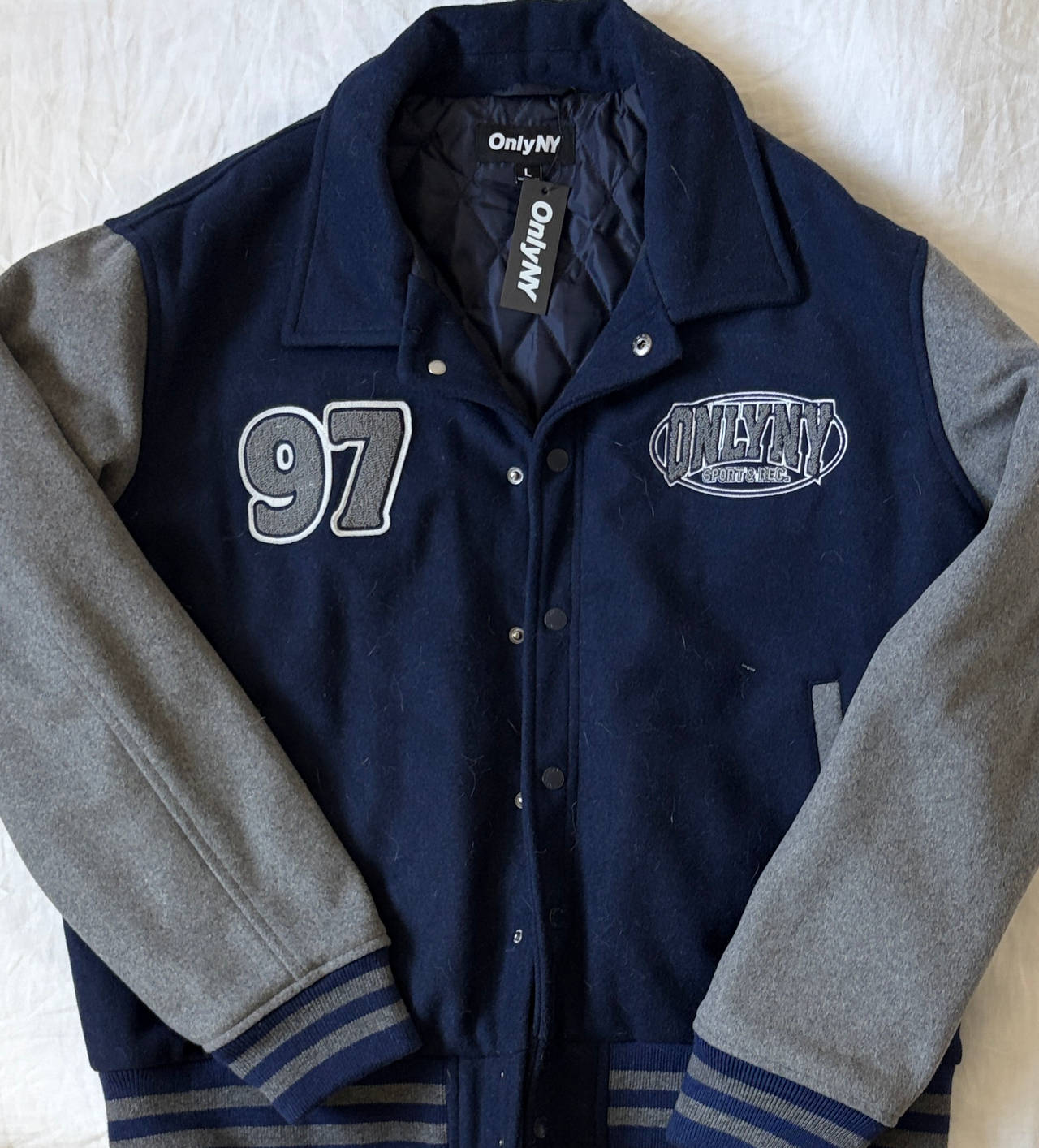 Only NY 97 Sport & Rec Varsity Jacket