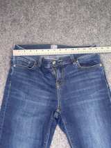 New York & Company Soho Dark Wash Denim Bermuda Shorts - Image 5