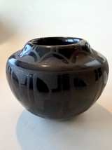 Signed Santa Clara Pueblo Blackware Pottery – by Celestina Naranjo - Image 3