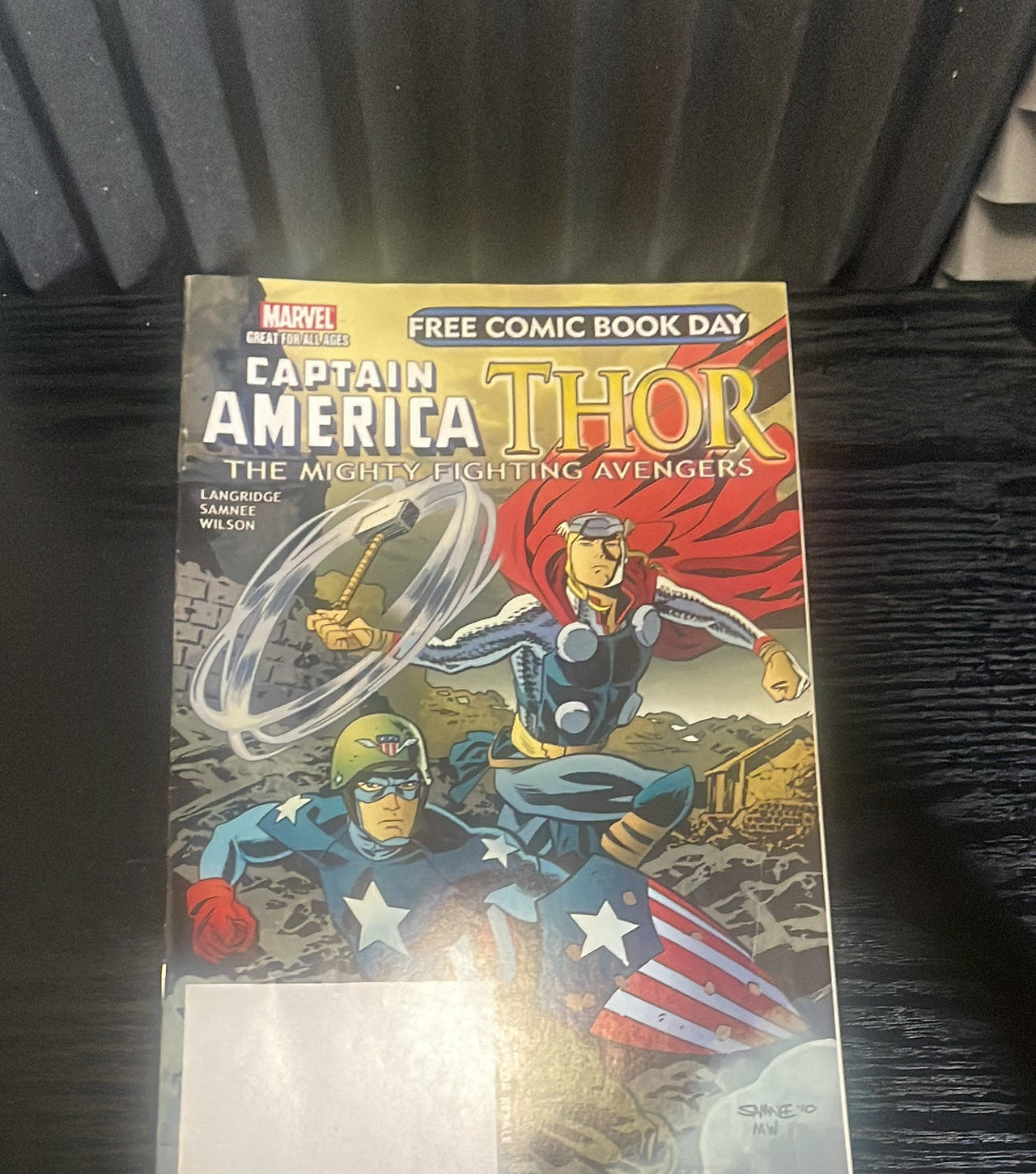 Free Comic Book Day 2011 Captain America & Thor: The Mighty Fighting Avengers #1