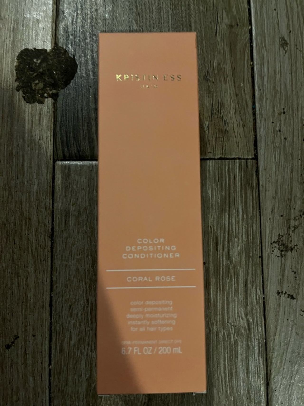 Kristin Ess Color Depositing Conditioner Coral Rose
