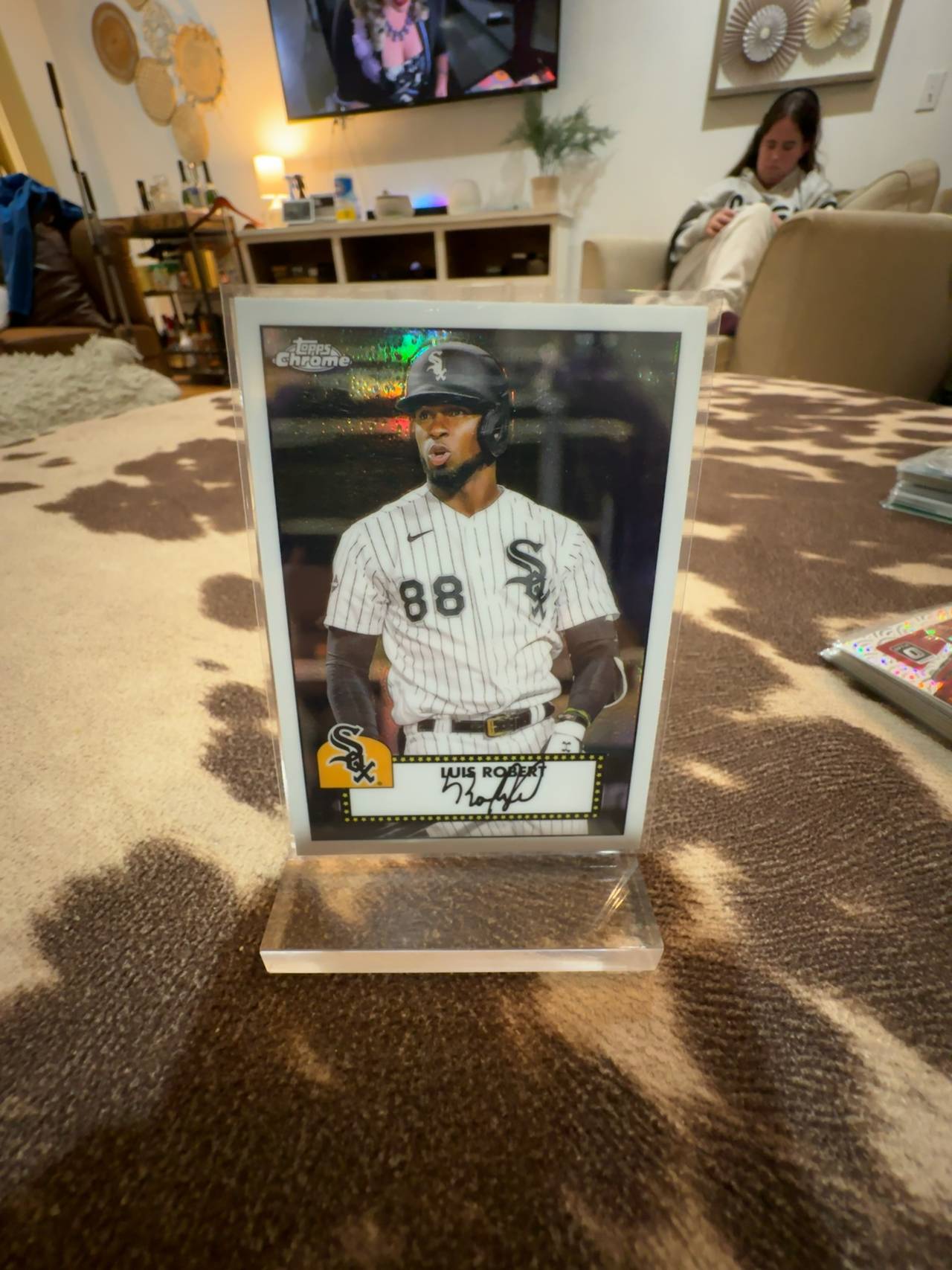 Topps 2021 Luis Robert Chrome 1952 Redux #TC52-19