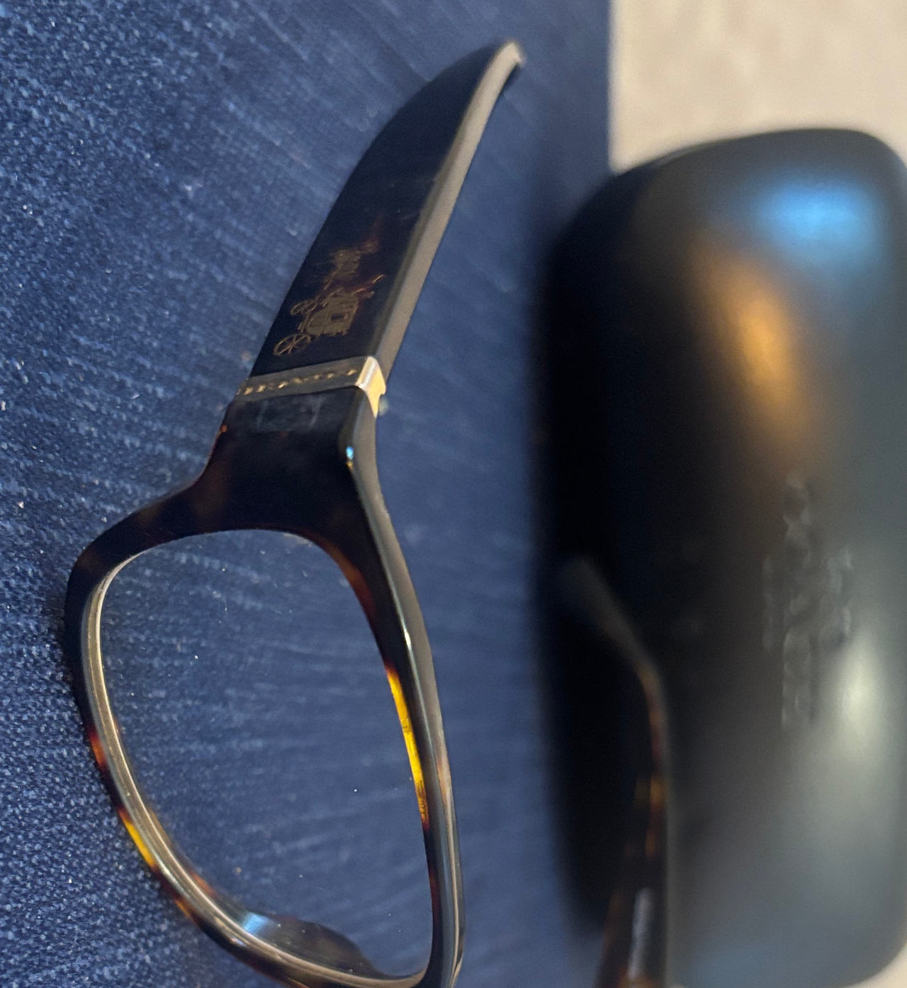 Coach Tortoise Shell Eyeglasses
