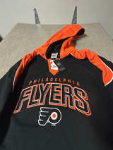 NHL Philadelphia Flyers Lace-Up Pullover Hoodie - Image 1