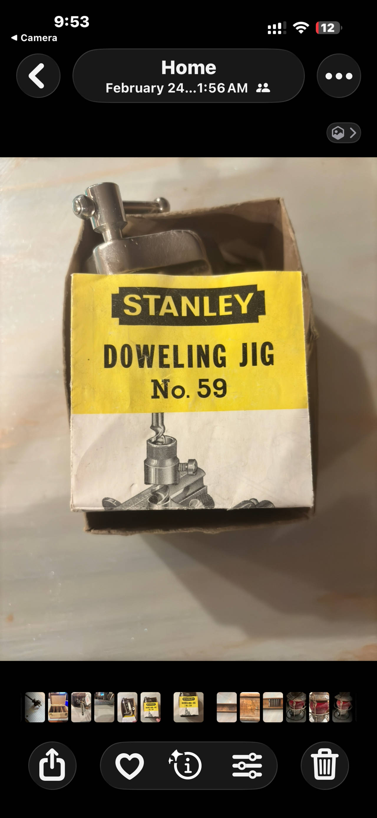Stanley No. 59 Doweling Jig