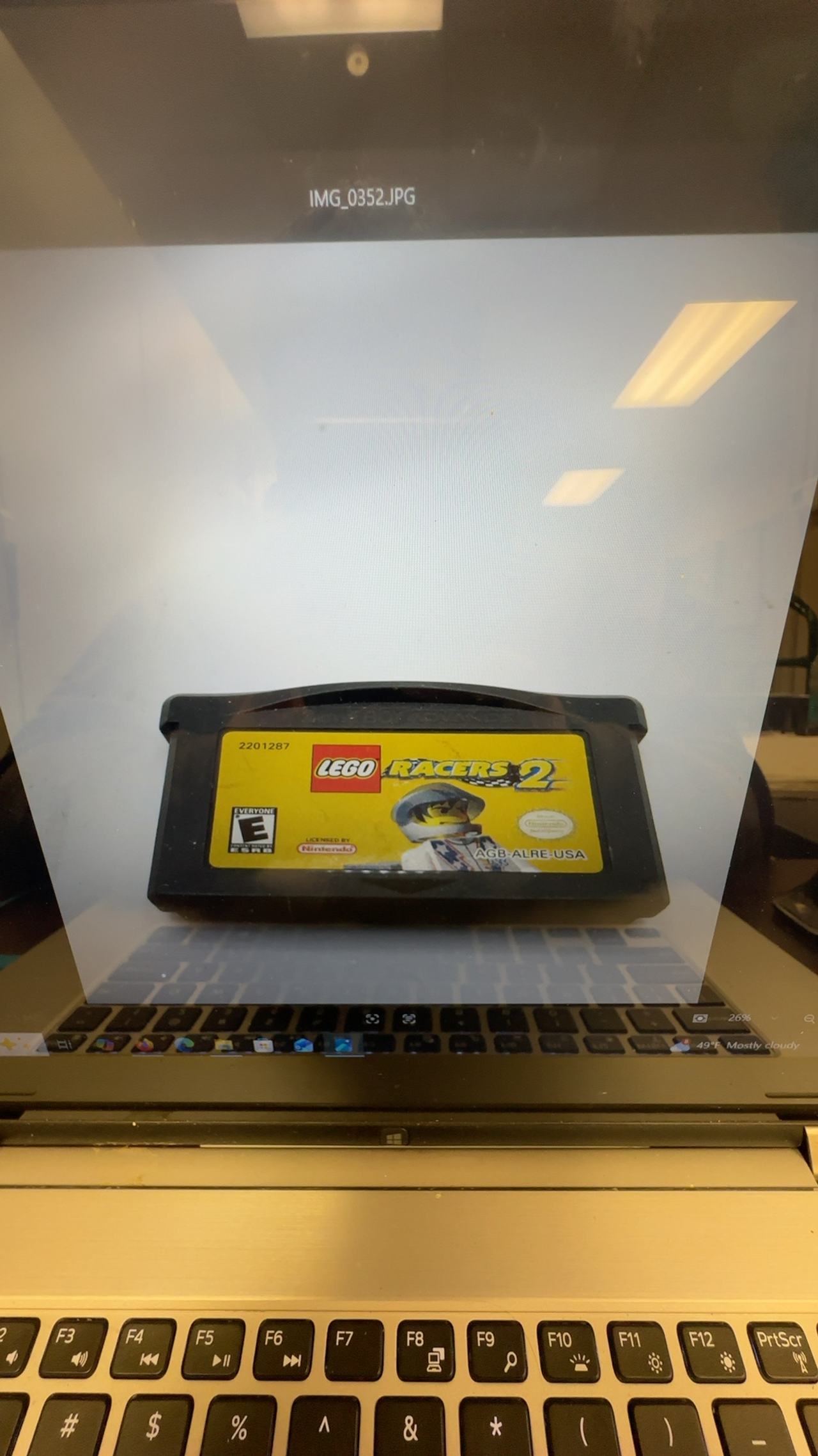 LEGO Racers 2 Game Boy Advance Cartridge