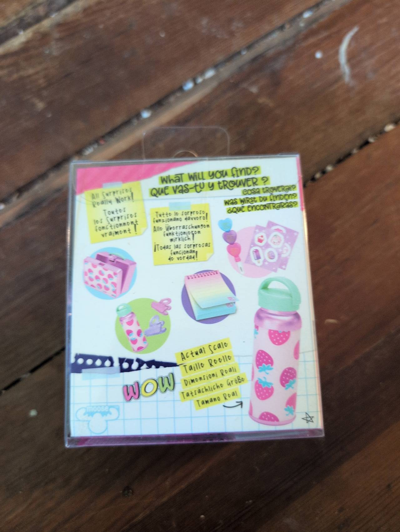 Real Littles Backpacks Holographic Pink