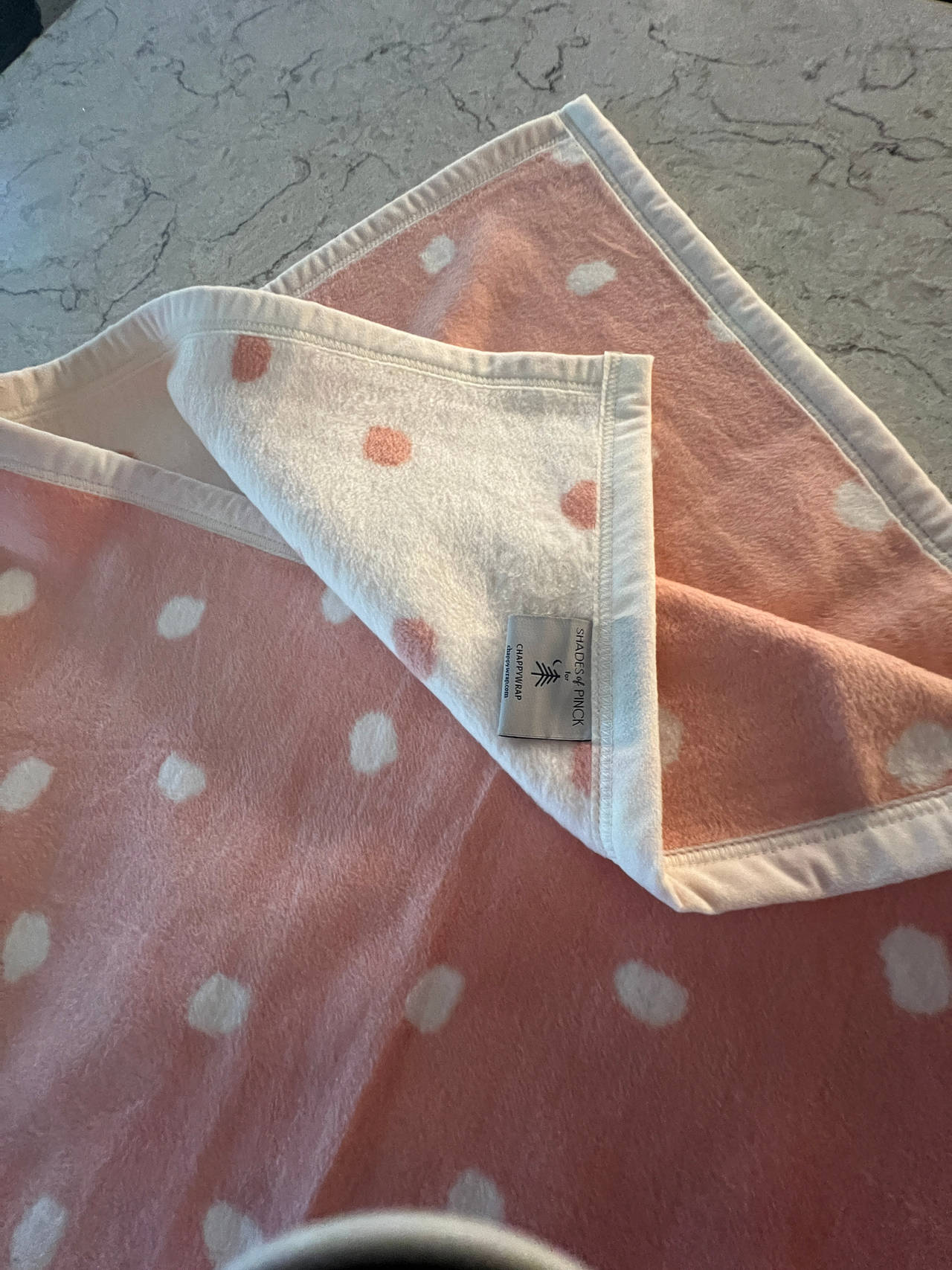 Chappy wrap Midi (60”x40”); perfect for a oversized baby blanket