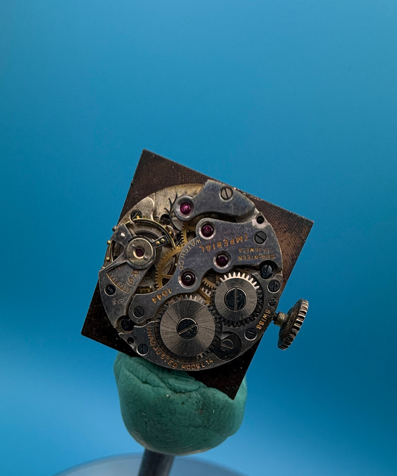 Imperial Watch Co. 17 Jewels Model 14 Movement Watch with signed dial