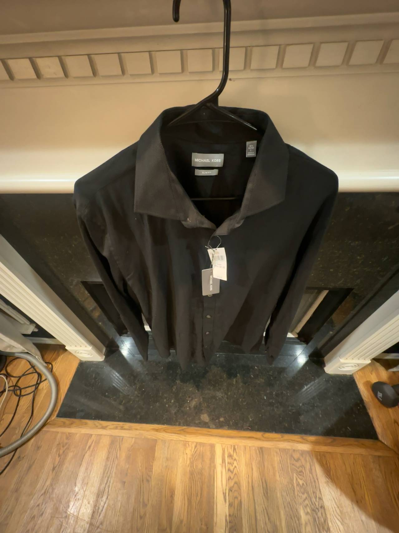 NWT Men’s size Large Michael Kors Dress Shirt 16.5 32/33