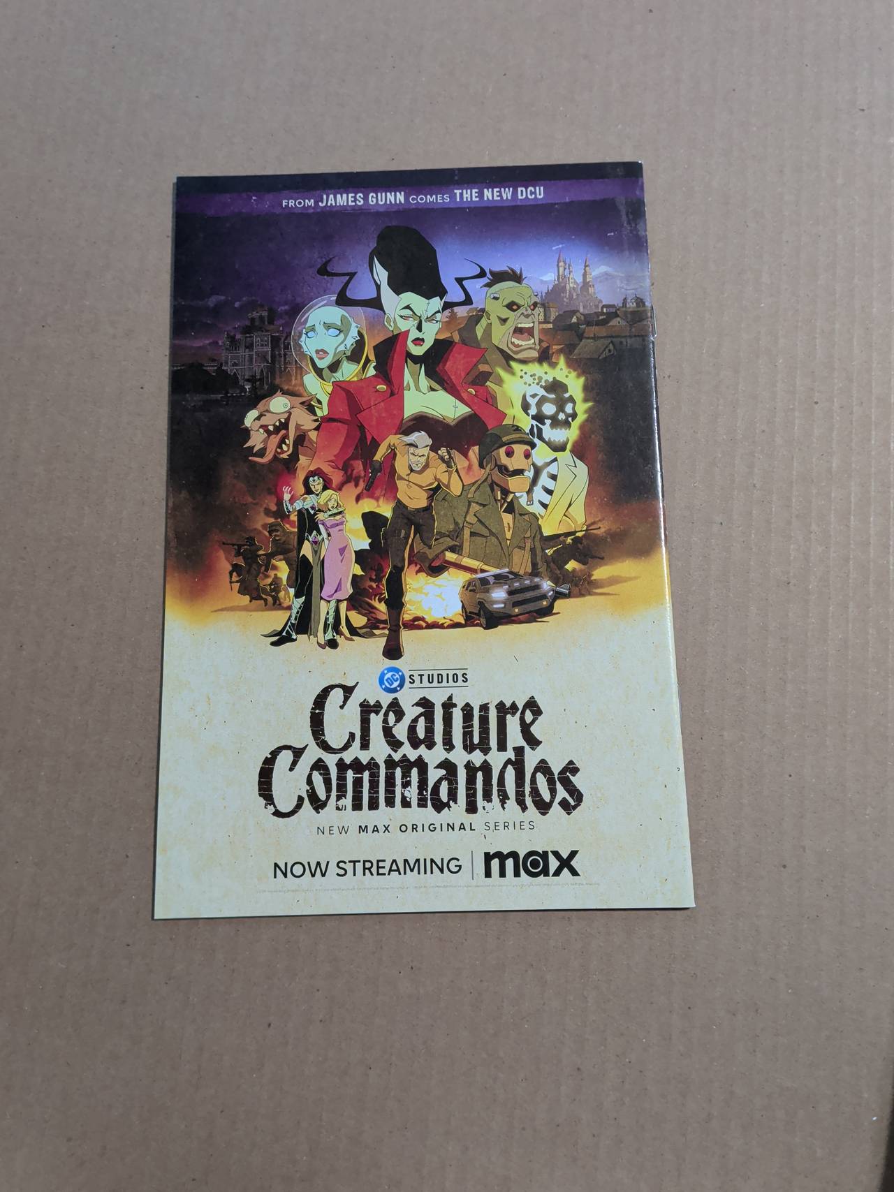 DC Horror Presents: Creature Commandos #1 David Mack Variant Cover