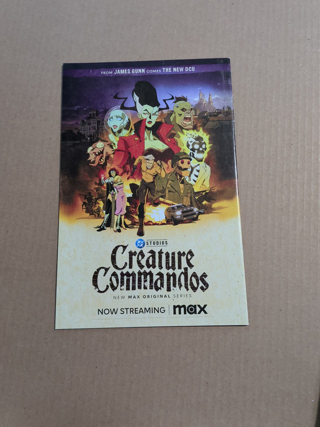 DC Horror Presents: Creature Commandos #1 David Mack Variant Cover