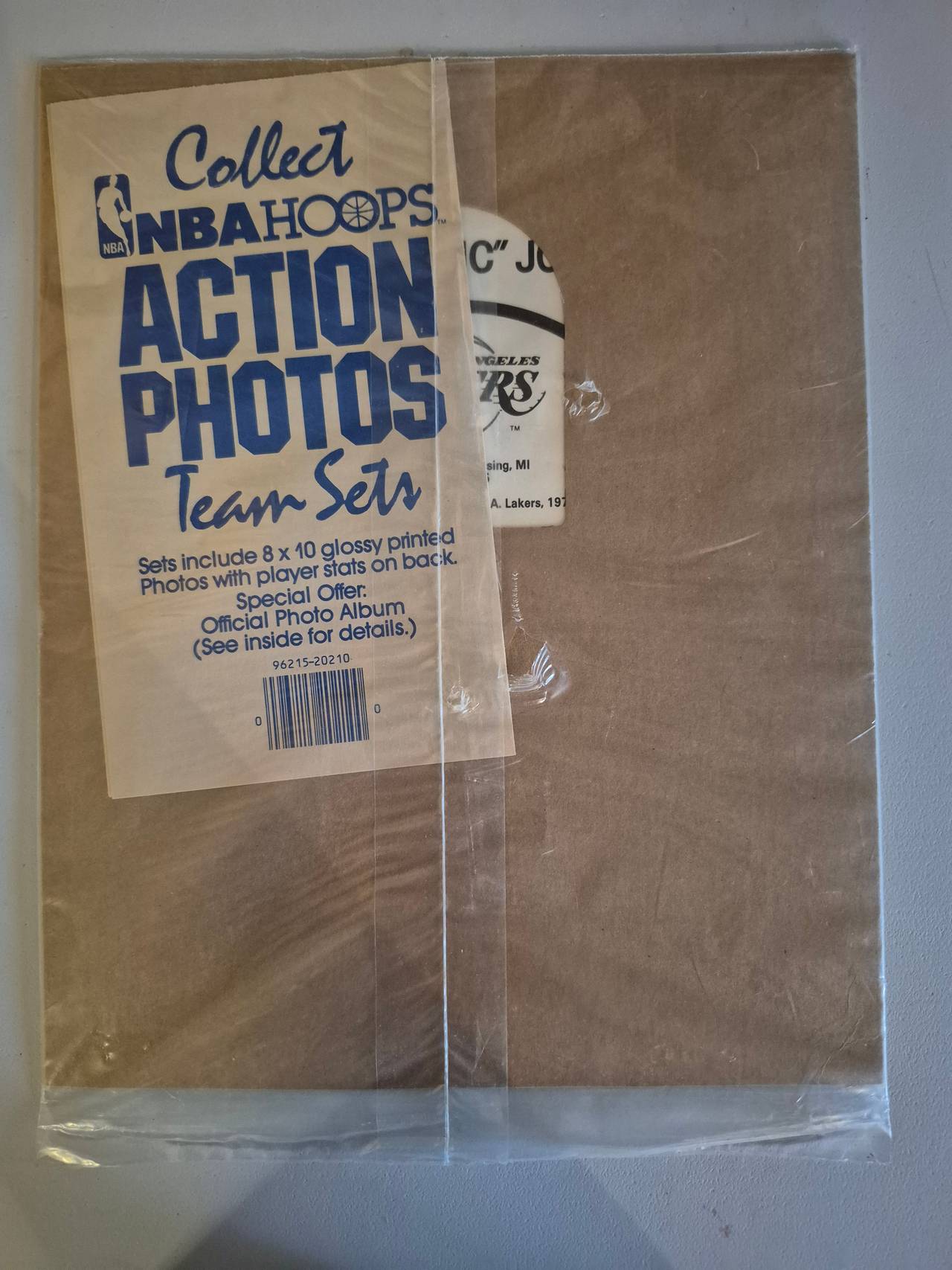 1990-91 NBA Hoops Magic Johnson Poster