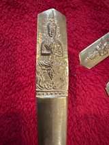 Vintage Thai Bronze Flatware Set - Image 3
