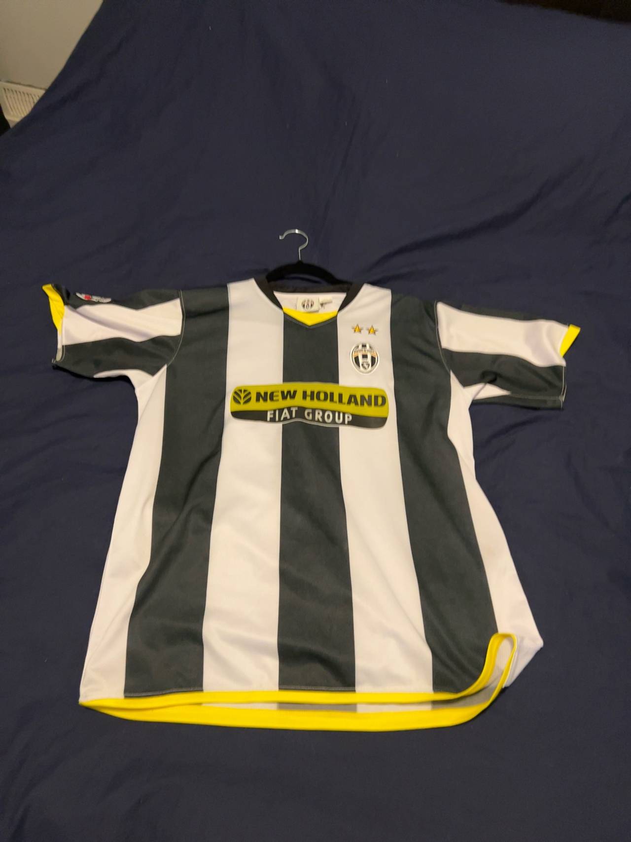 Nike Juventus 2008-09 Home Jersey Black/White Stripes