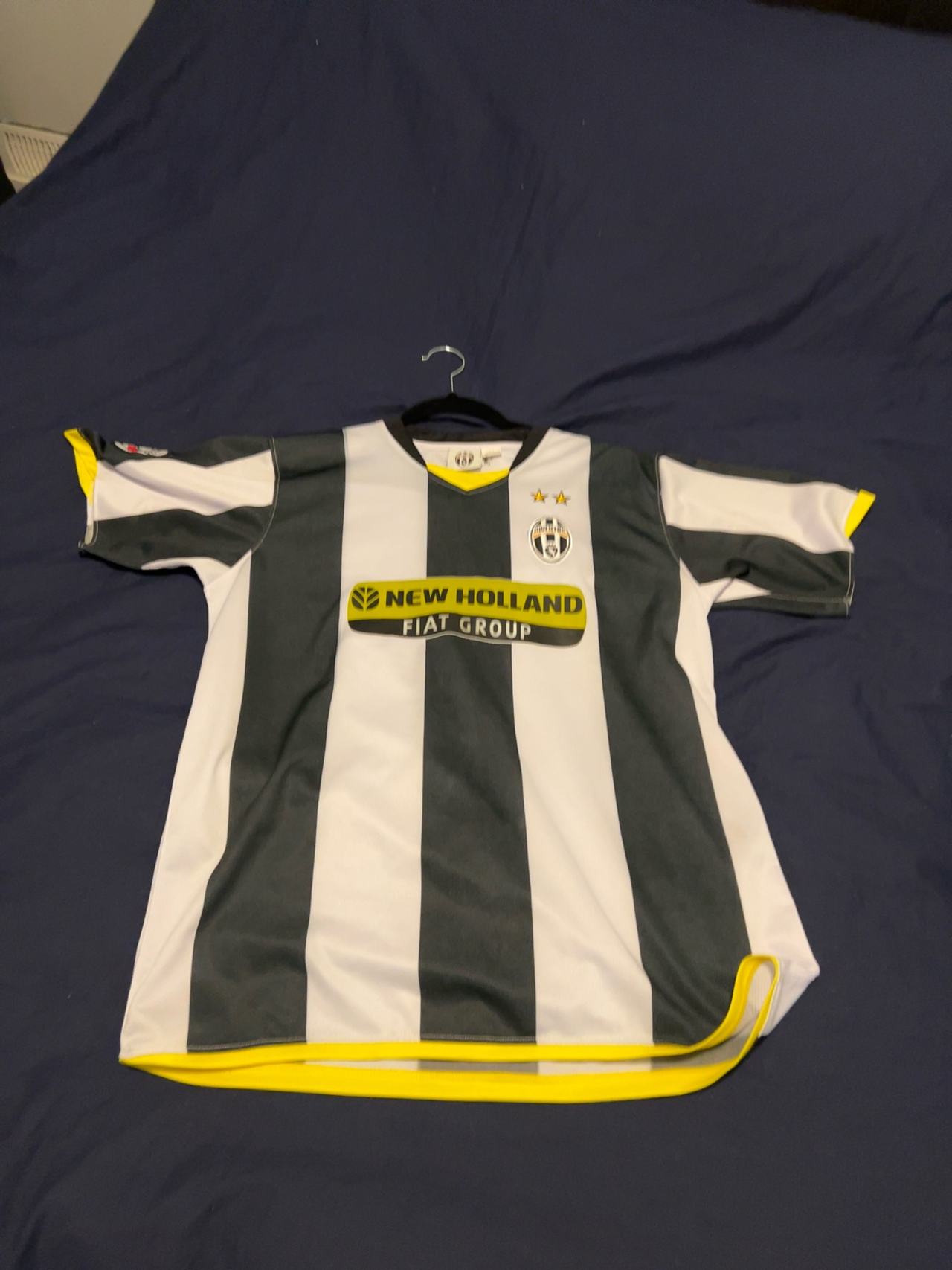 Nike Juventus 2008-09 Home Jersey Black/White Stripes